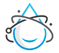 drop of water with two rings around it